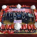 Торт с печатью на сахарной бумаге. Ягодный торт с сахарной печатью Старая Купавна