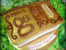 Торт Книга Торт Книга жизни - мастика, медовик. Ногинск