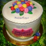 Торт для любимых бабушек Торт мастика, медовик. Монино