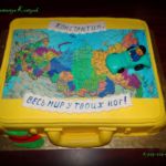 Торт для путешественников Торт Чемодан мастичный. Балашиха