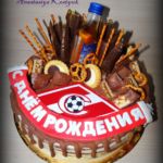 Торт "Спартак" Торт Спартак, сладости и коньяк. Старая Купавна.