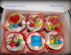 капы любимому Капкейки со сладостями в Купавне