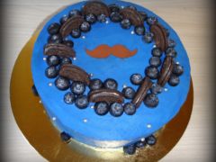 Торт с усами Торт на заказ кремовый ногинск