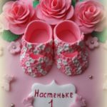 Торт Настеньке. Мастичные торты на заказ в Ногинске