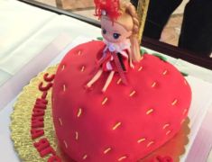 Торт "Клубничка" Торт мастичный женский лосино-петровский