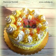 Торт Безе Торт Желтый Электроугли