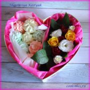 Зефир и розы Зефир и розы подарок в Ногинске с доставкой
