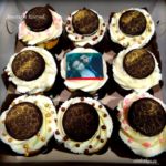 Капкейки Oreo кремовые кексики Зеленое