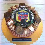 Торт "Командирский" торт для военных, фототорт Ногинск