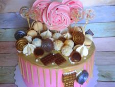 Торт "Розовое безумие" Торт и сладости для детей Ельня