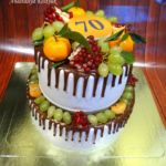 Торт с шоколадными потеками Торт с шоколадными потеками Черноголовка