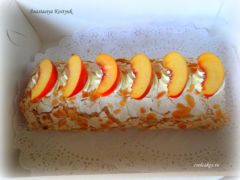 Меренговый рулет сладости Монино