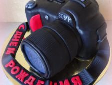 Торт "Фотик" мастичный торт фотоаппарат Электросталь