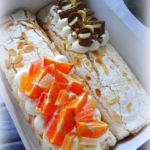 меренговый рулет сладости Монино